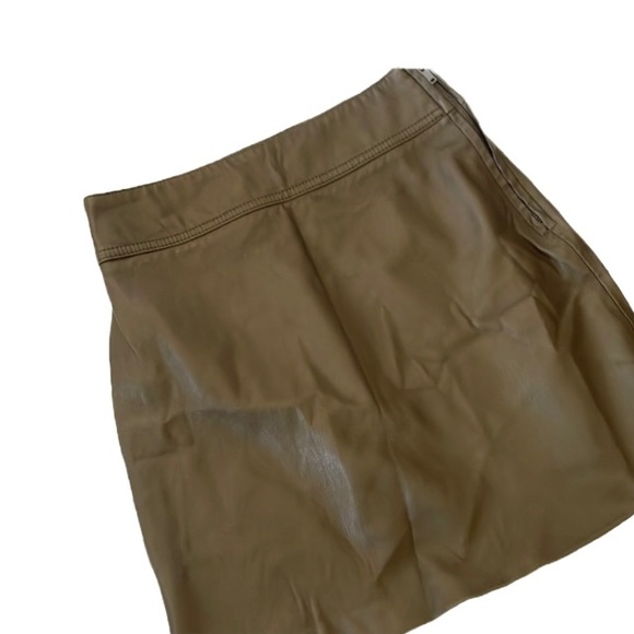 MNG Mango faux leather mini skirt small - Picture 2 of 10